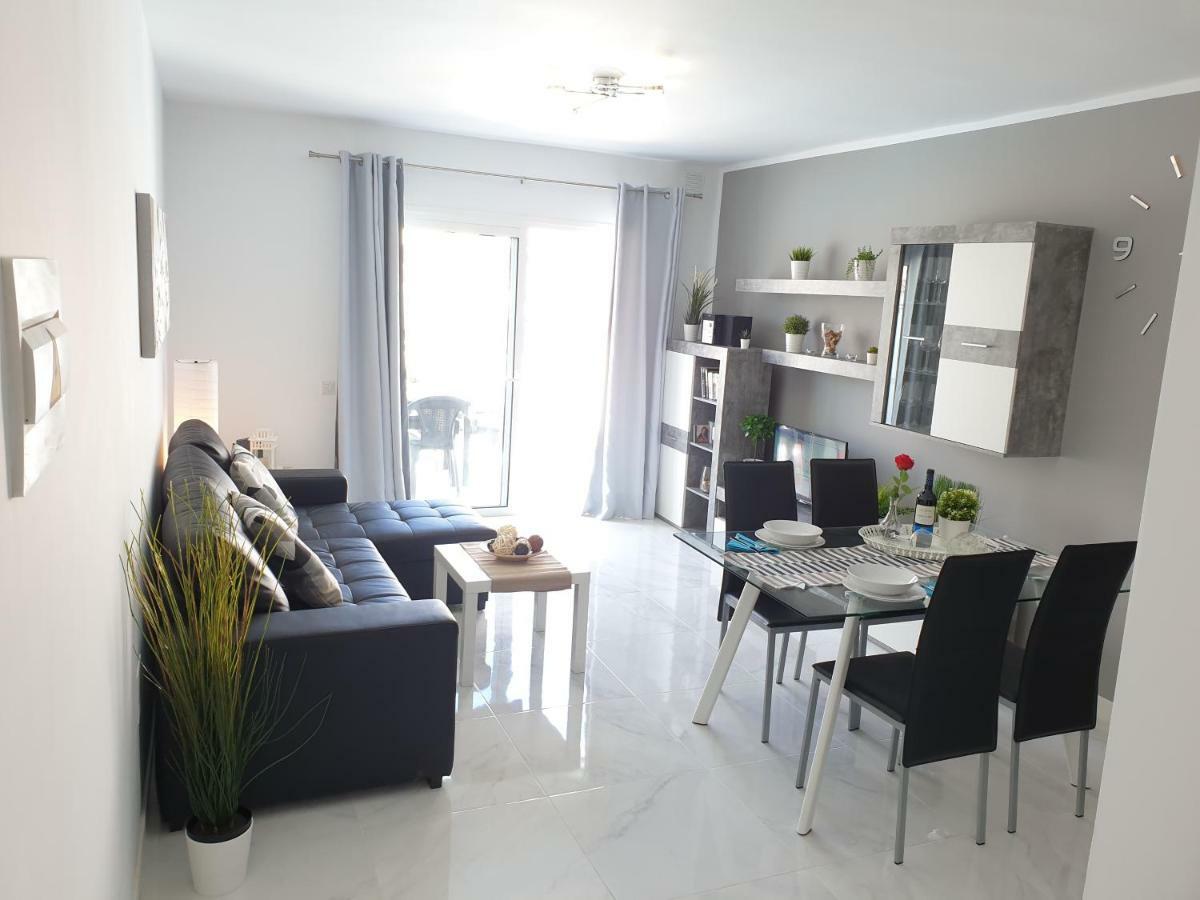 Casa Las Flores With Heated Pool, Only 490 Meters To The Beach, Balcony, Wifi Arona  Zewnętrze zdjęcie