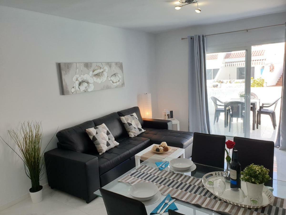 Casa Las Flores With Heated Pool, Only 490 Meters To The Beach, Balcony, Wifi Arona  Zewnętrze zdjęcie