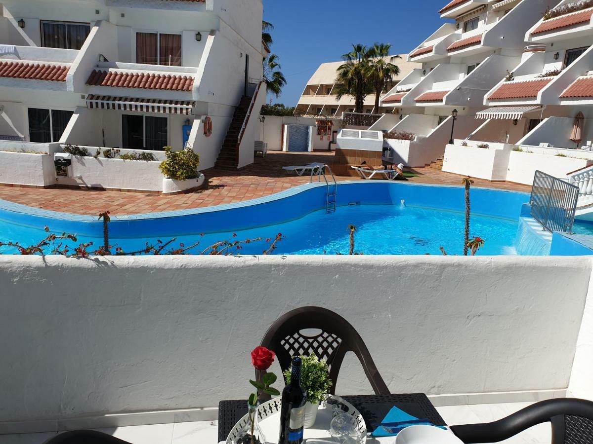 Casa Las Flores With Heated Pool, Only 490 Meters To The Beach, Balcony, Wifi Arona  Zewnętrze zdjęcie