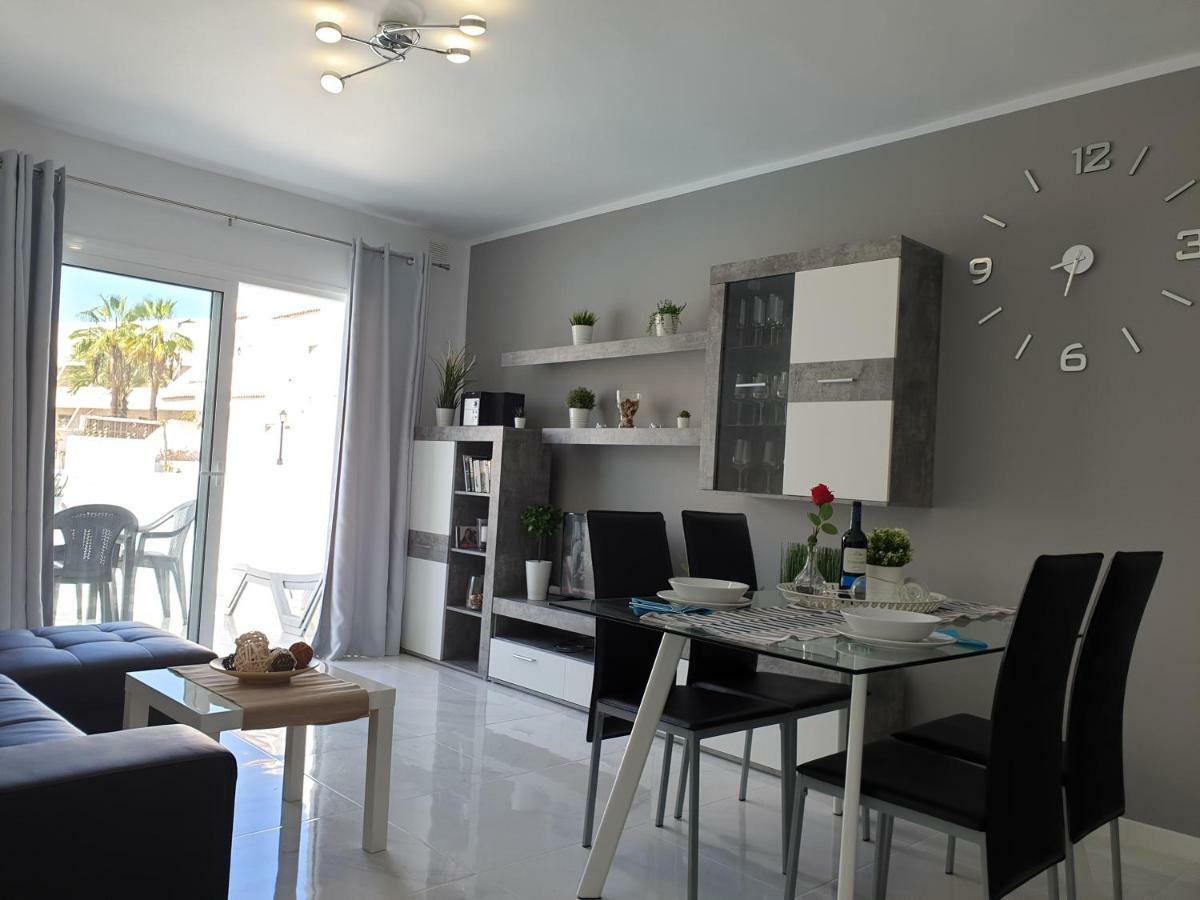 Casa Las Flores With Heated Pool, Only 490 Meters To The Beach, Balcony, Wifi Arona  Zewnętrze zdjęcie