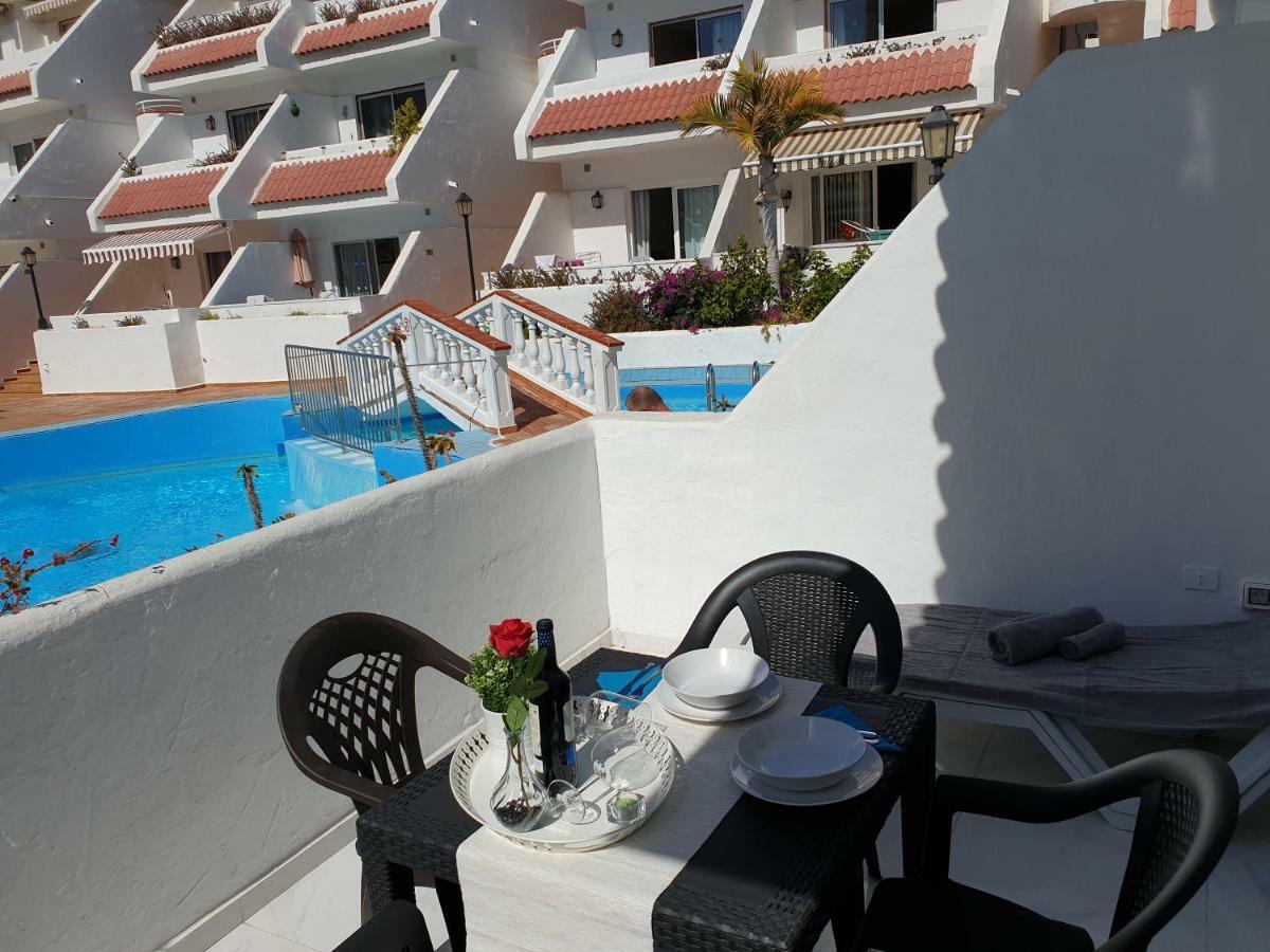 Casa Las Flores With Heated Pool, Only 490 Meters To The Beach, Balcony, Wifi Arona  Zewnętrze zdjęcie